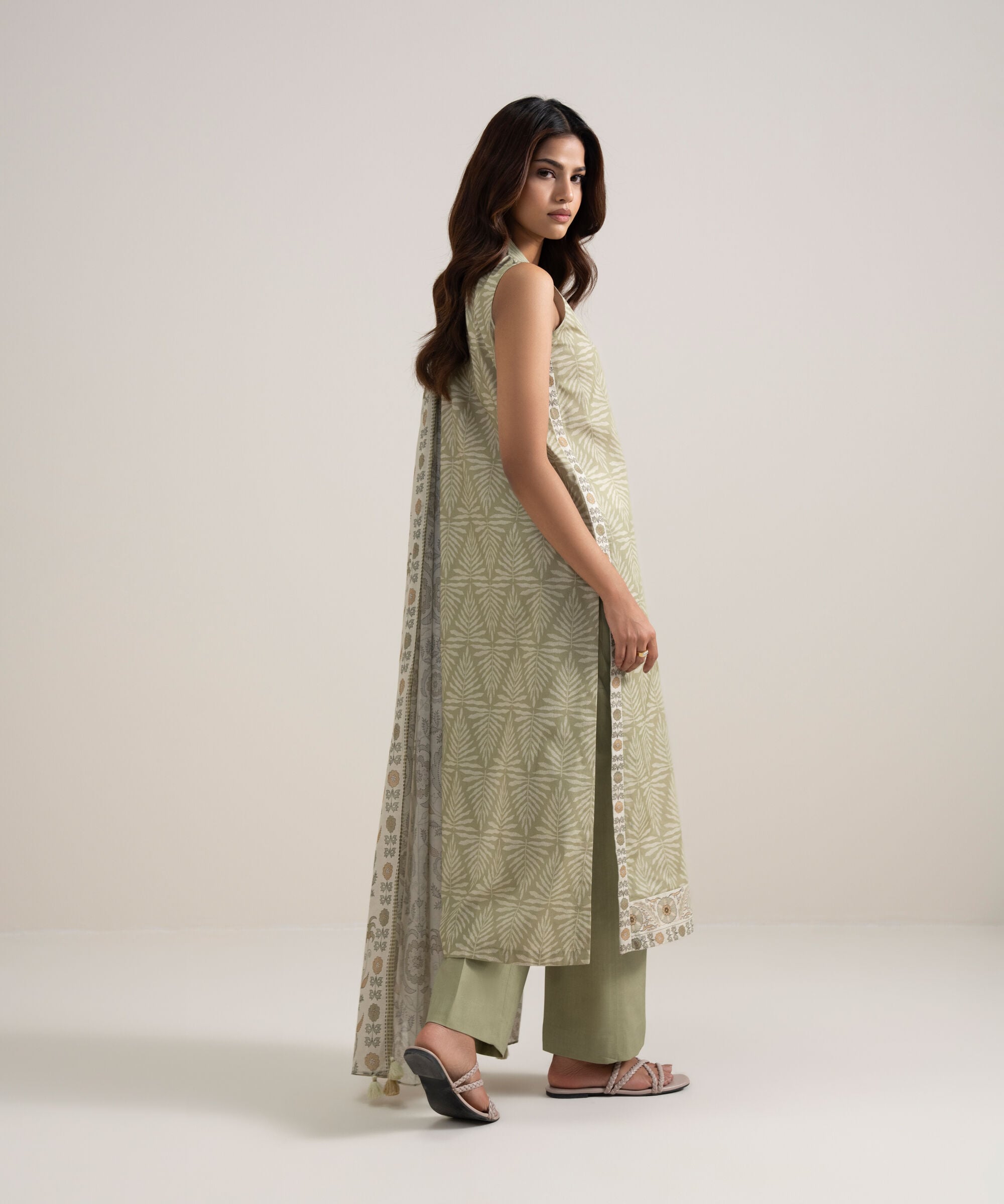 3 Piece - Printed Lawn Suit