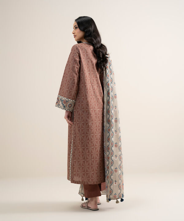 3 Piece - Printed Lawn Suit