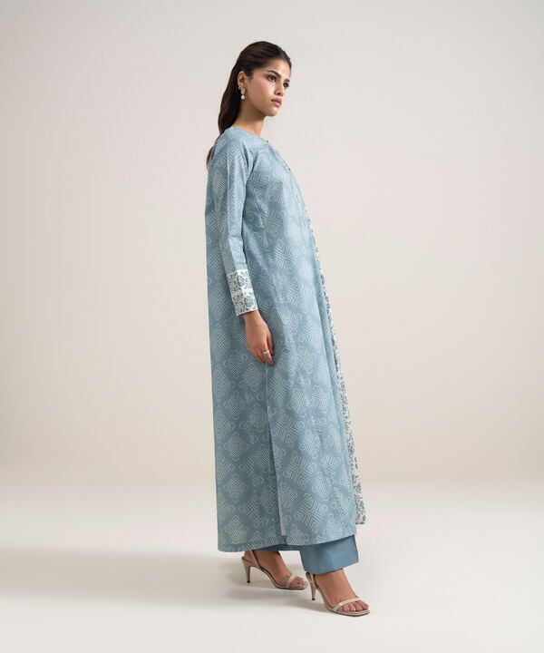 3 Piece - Printed Lawn Suit