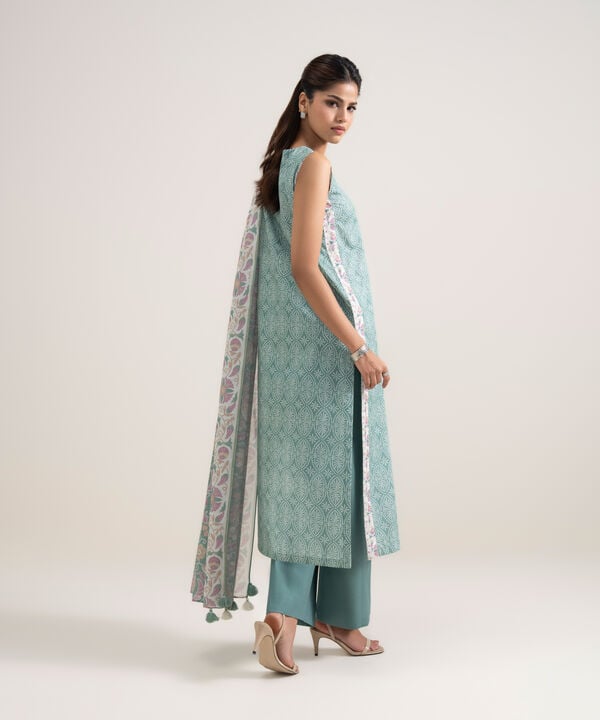 3 Piece - Printed Lawn Suit