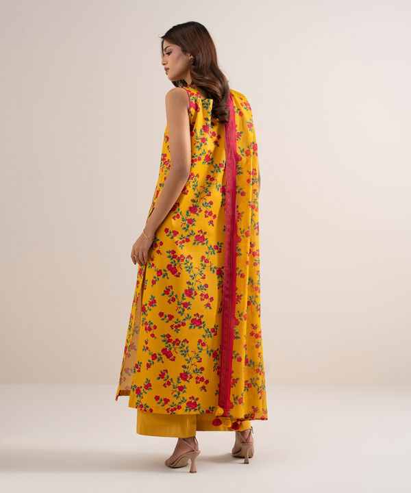 3 Piece - Printed Lawn Suit