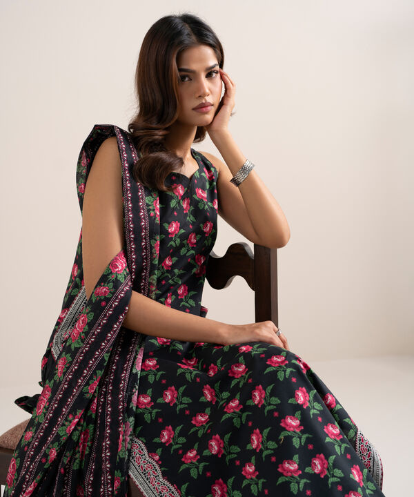 3 Piece - Printed Lawn Suit