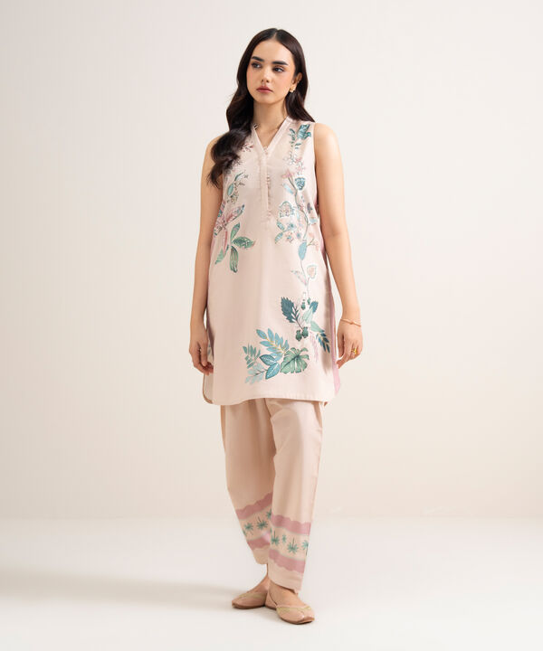 2 Piece - Printed Lawn Suit