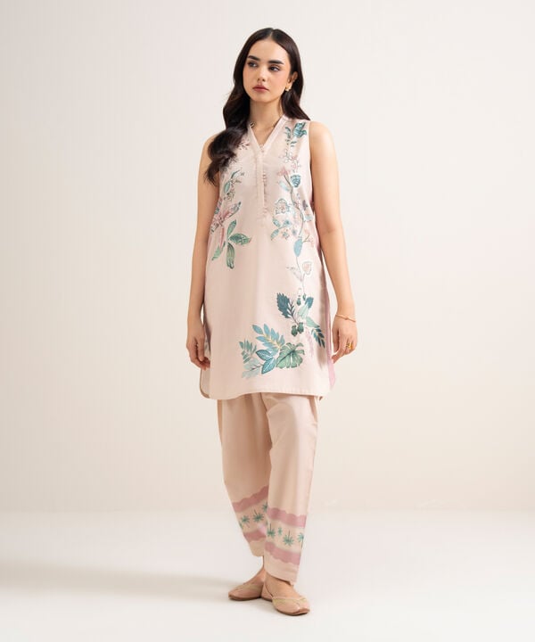 2 Piece - Printed Lawn Suit