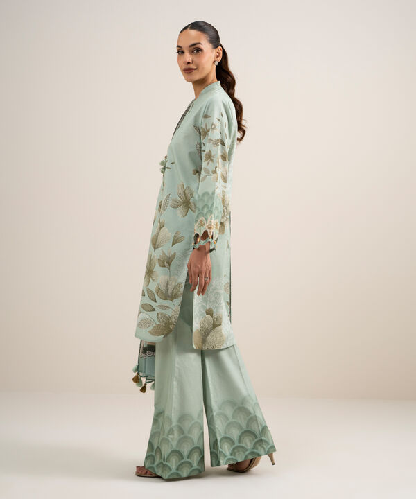 3 Piece - Printed Lawn Suit