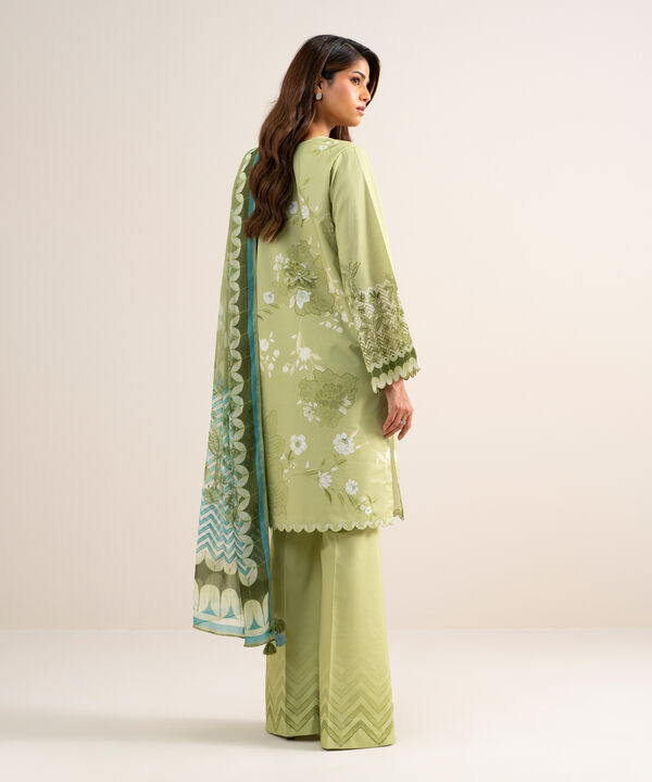 3 Piece - Printed Lawn Suit