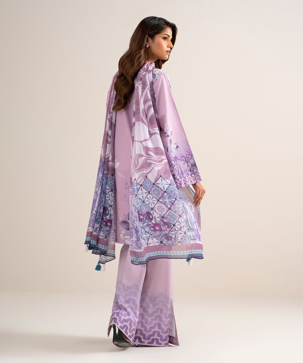 3 Piece - Printed Lawn Suit