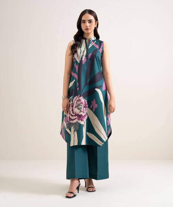 2 Piece - Printed Lawn Suit