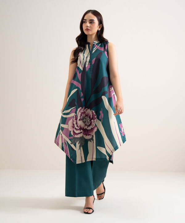 2 Piece - Printed Lawn Suit