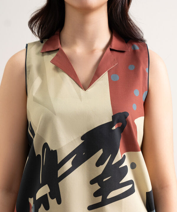 2 Piece - Printed Lawn Suit