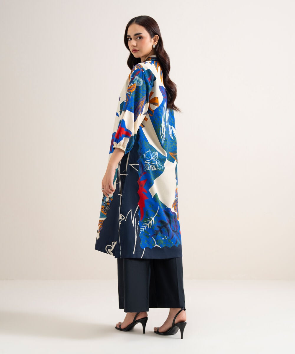 2 Piece - Printed Lawn Suit U2TDDS26V764