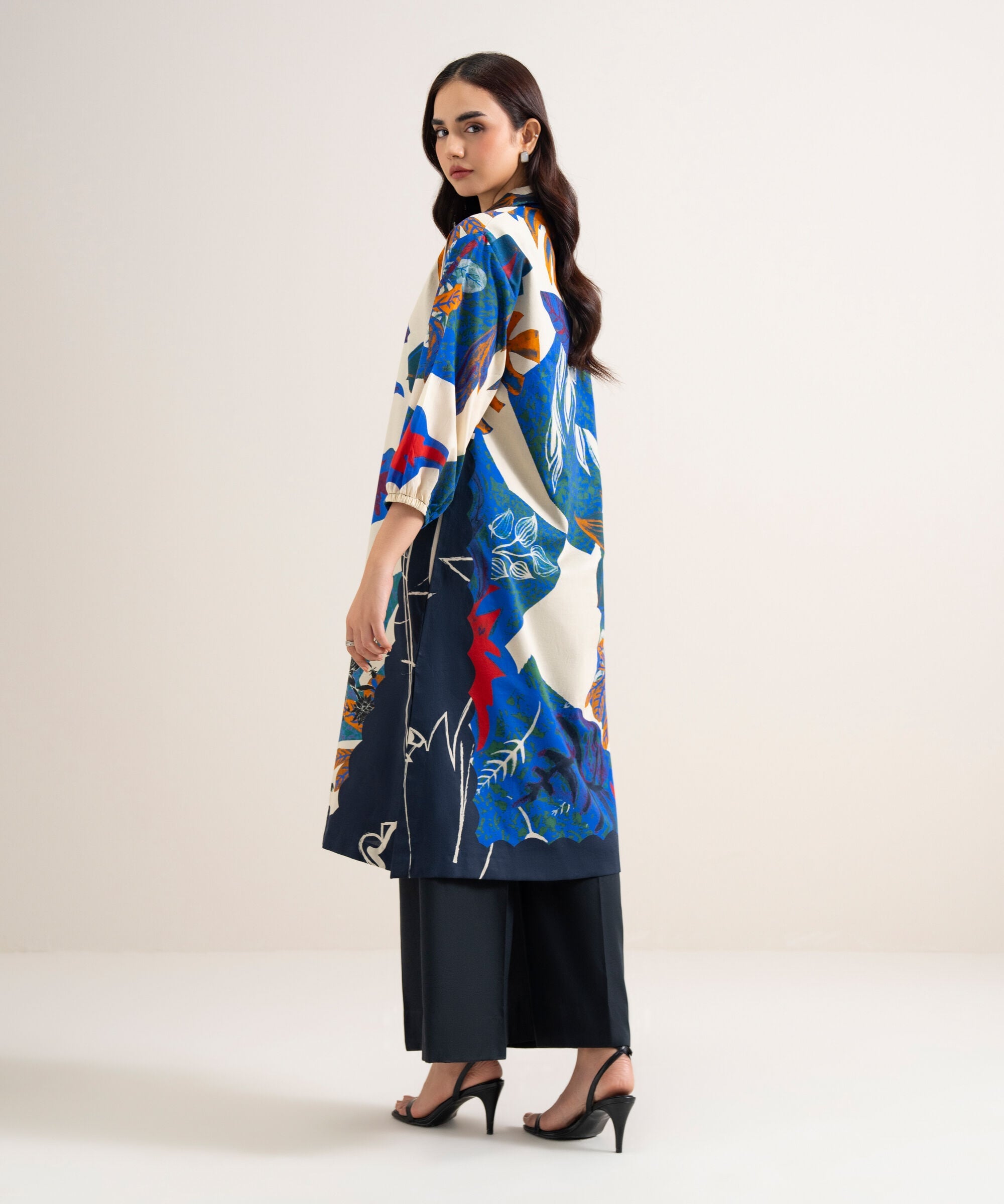 2 Piece - Printed Lawn Suit U2TDDS26V764