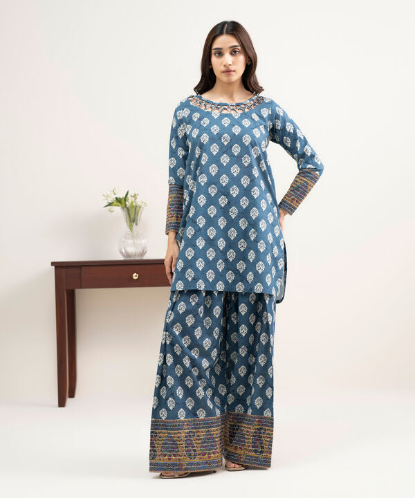 2 Piece - Printed Lawn Suit
