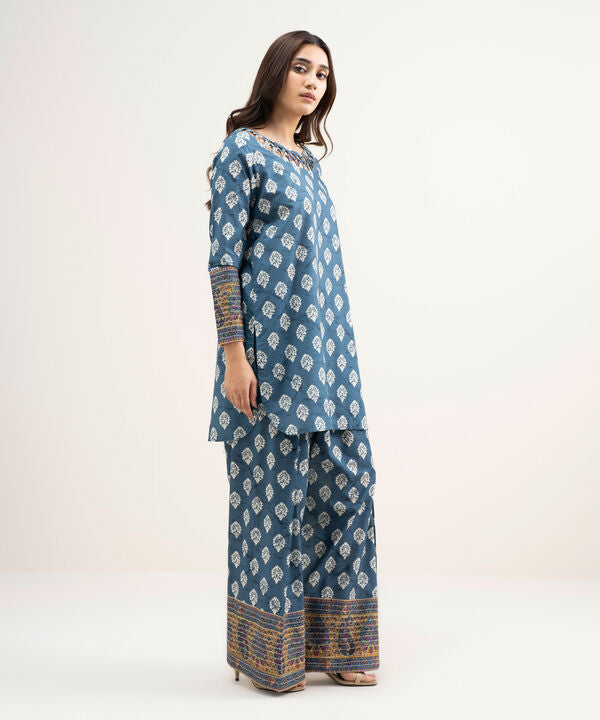 2 Piece - Printed Lawn Suit