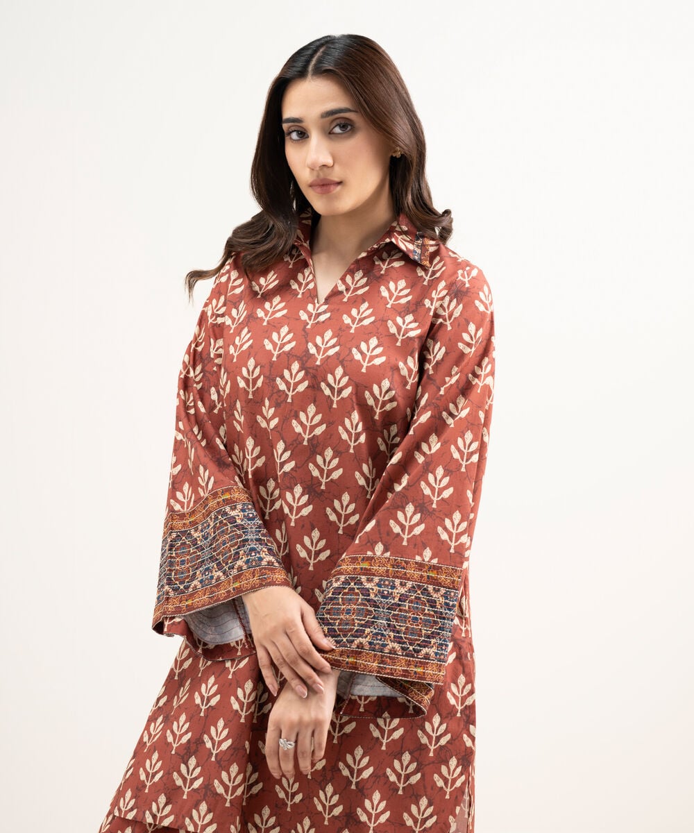 2 Piece - Printed Lawn Suit
