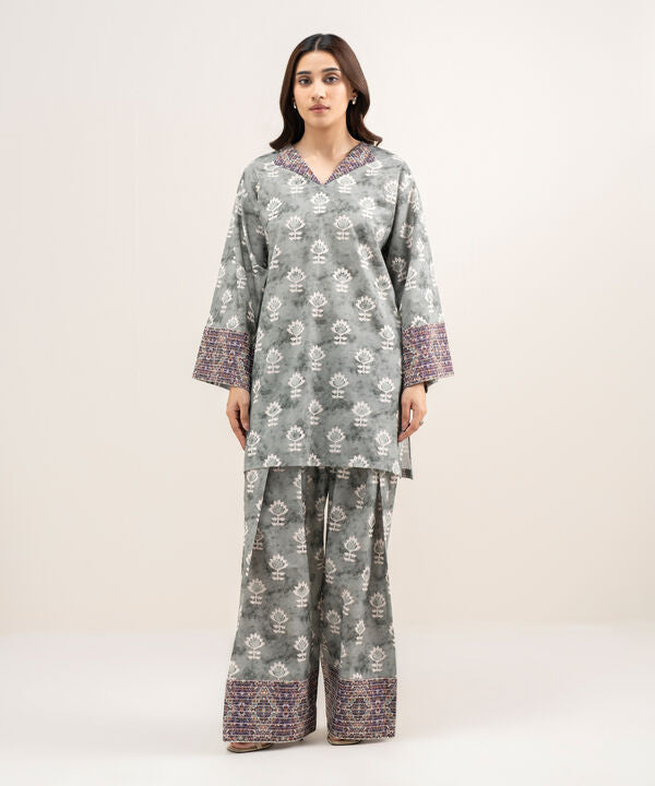 2 Piece - Printed Lawn Suit