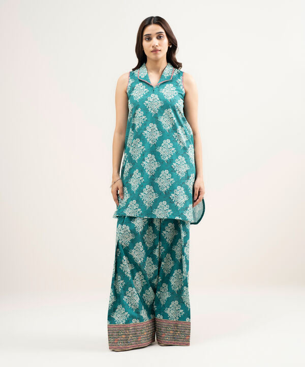 2 Piece - Printed Lawn Suit