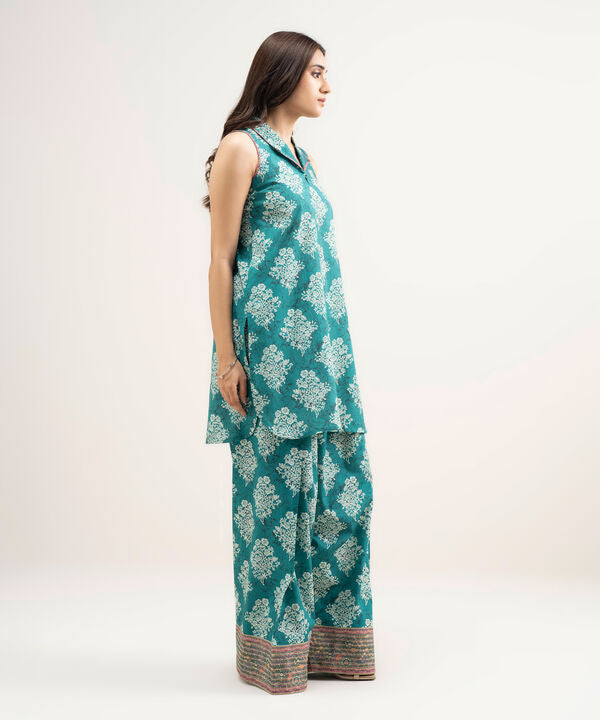 2 Piece - Printed Lawn Suit