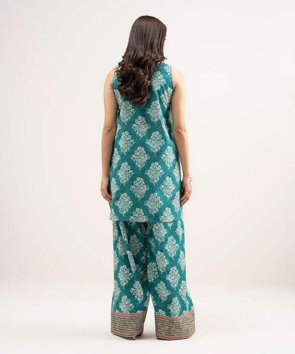2 Piece - Printed Lawn Suit