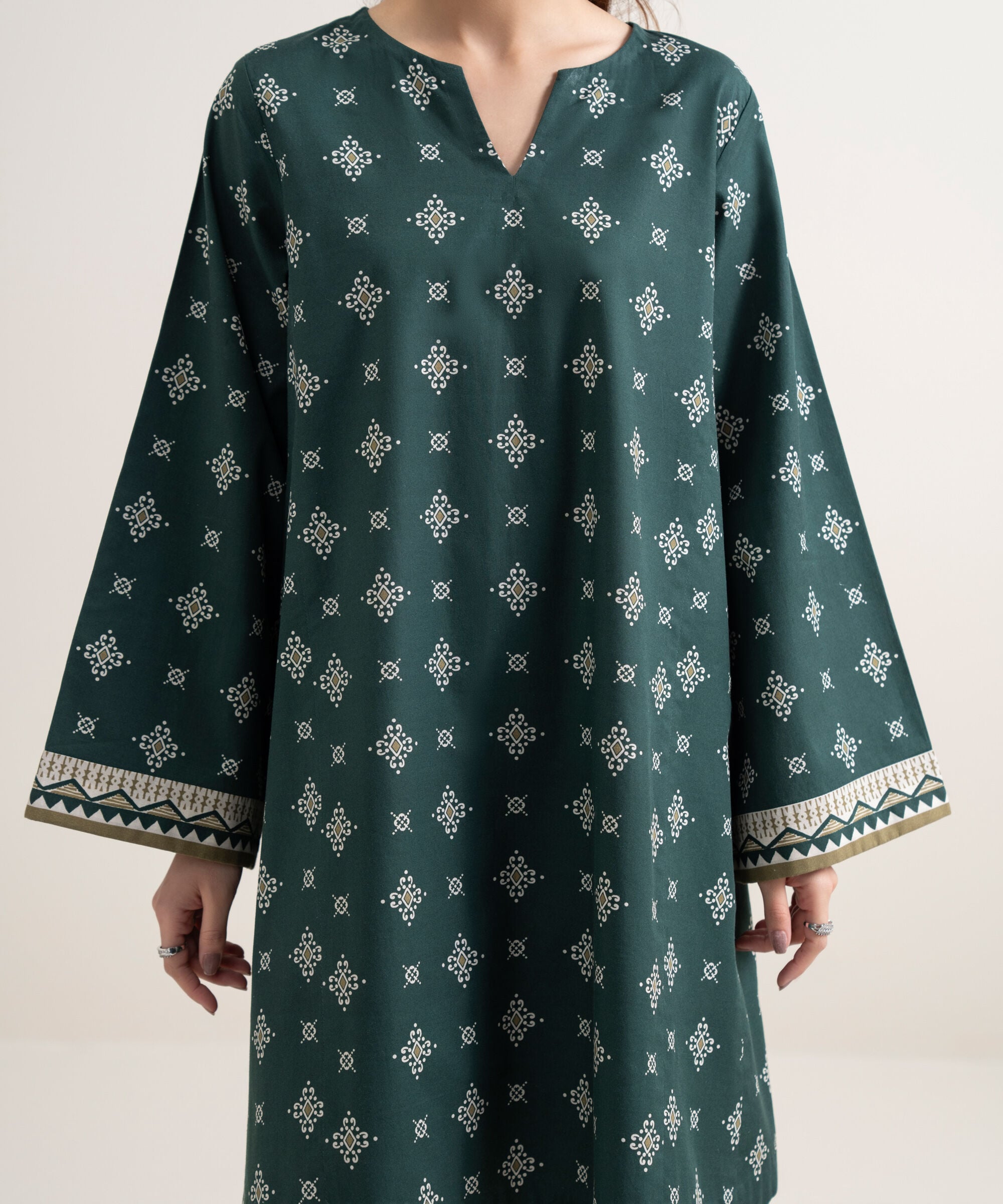 2 Piece - Printed Lawn Suit