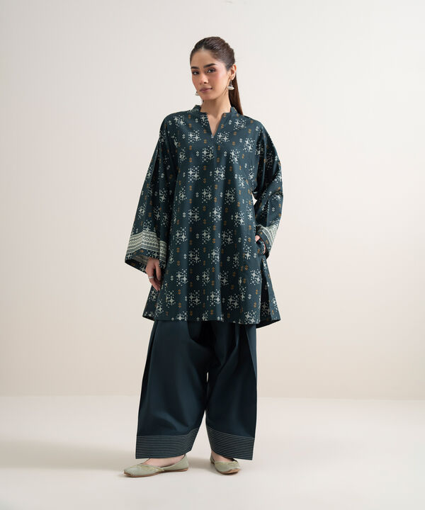 2 Piece - Printed Lawn Suit