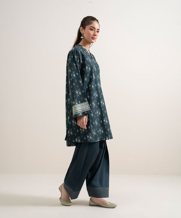 2 Piece - Printed Lawn Suit