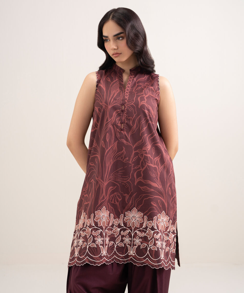 2 Piece - Embroidered Lawn Suit