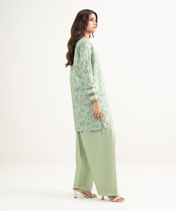 2 Piece - Embroidered Lawn Suit