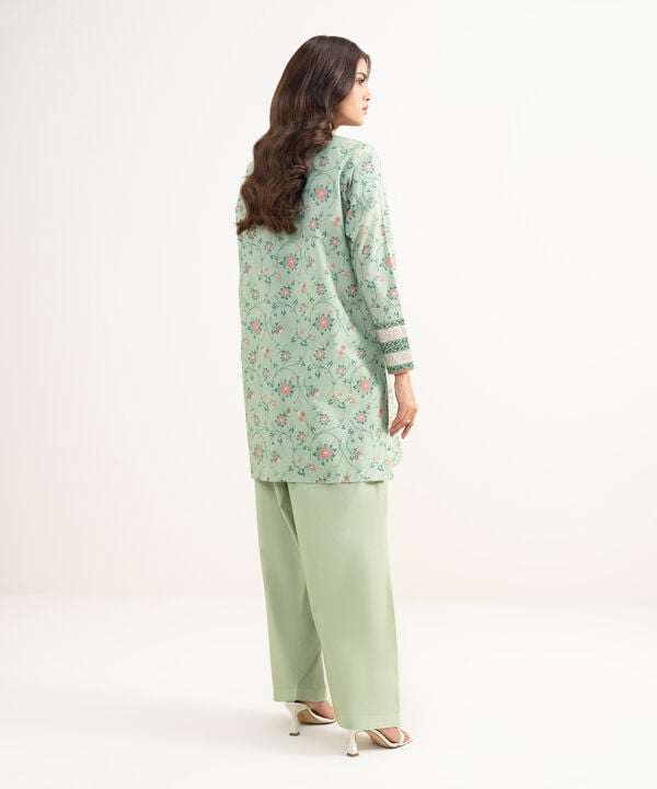 2 Piece - Embroidered Lawn Suit