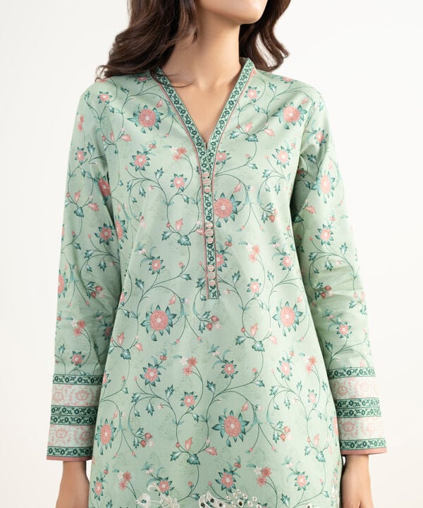 2 Piece - Embroidered Lawn Suit