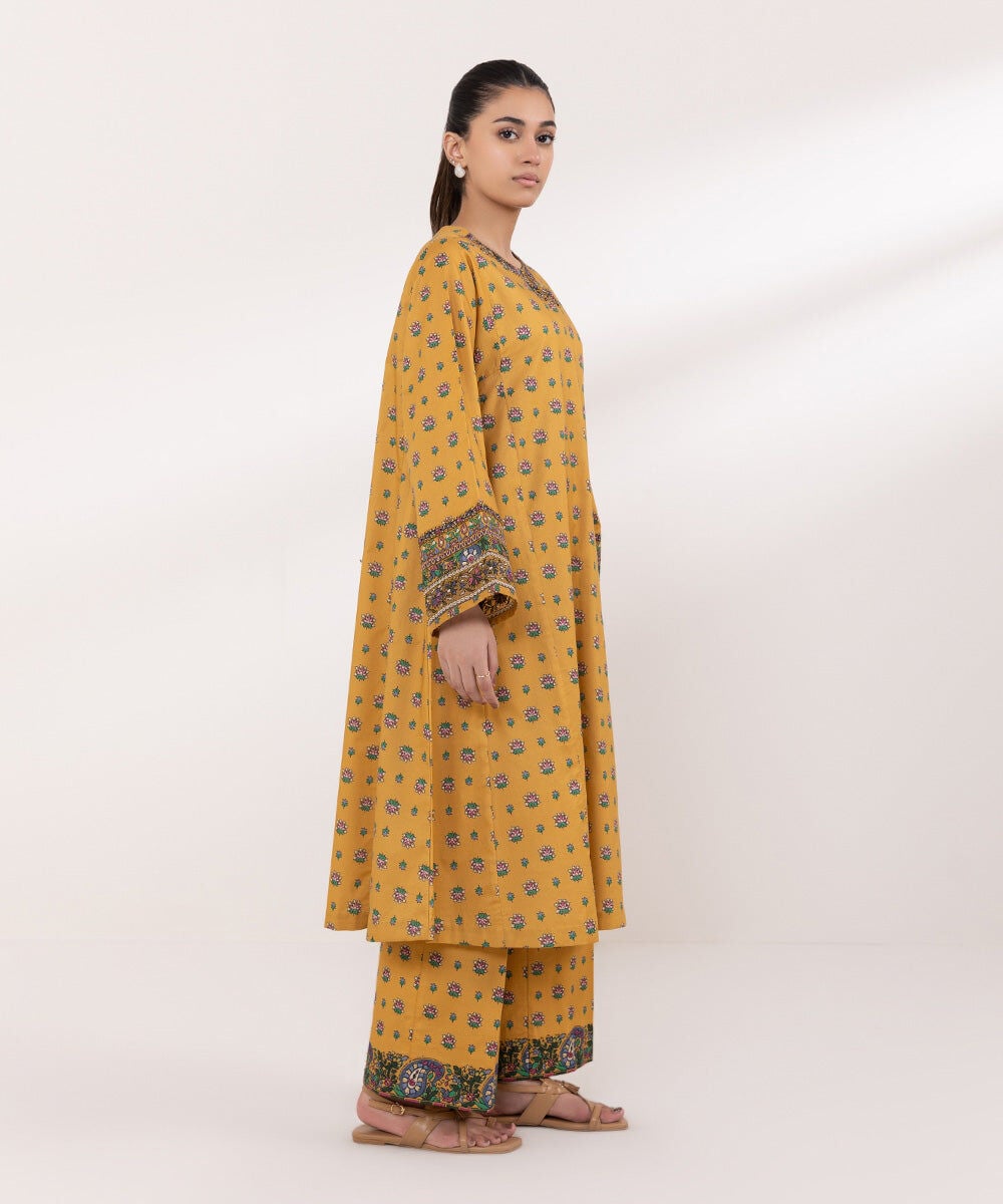 Printed Cambric Culottes