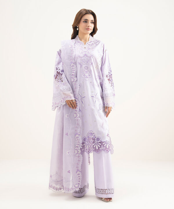 3 Piece - Embroidered Lawn Suit