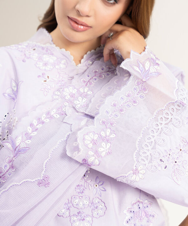 3 Piece - Embroidered Lawn Suit