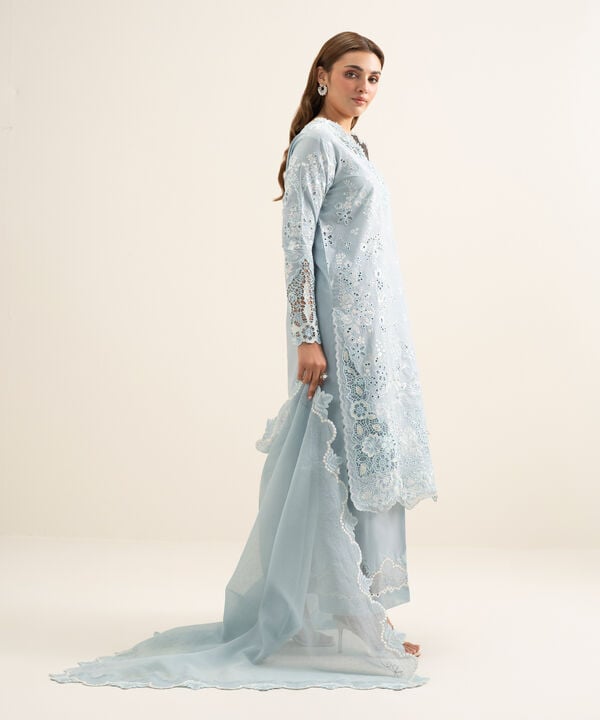 3 Piece - Embroidered Lawn Suit
