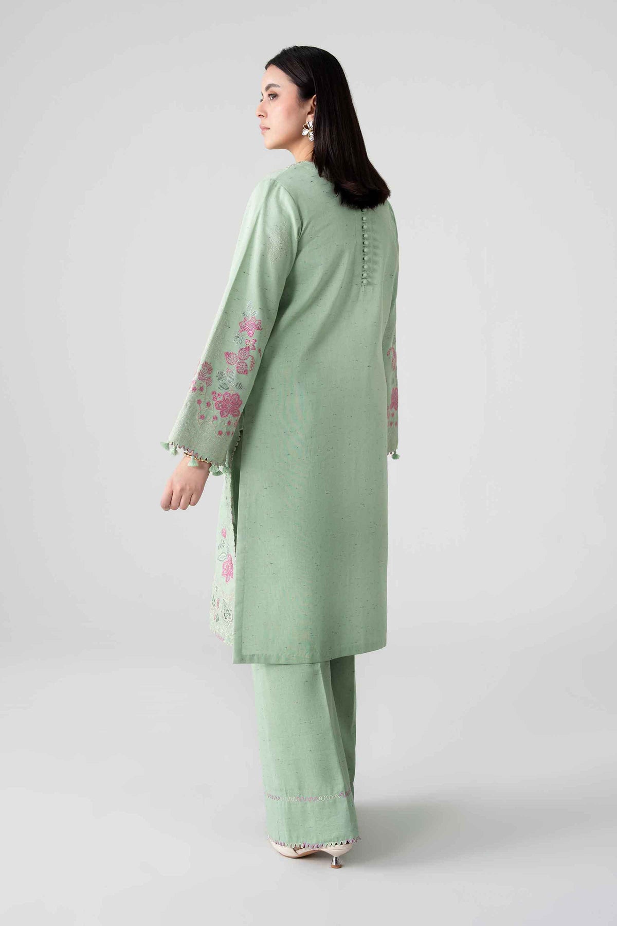 2 Piece - Embroidered Suit - U3P-NISHA26WV1-107