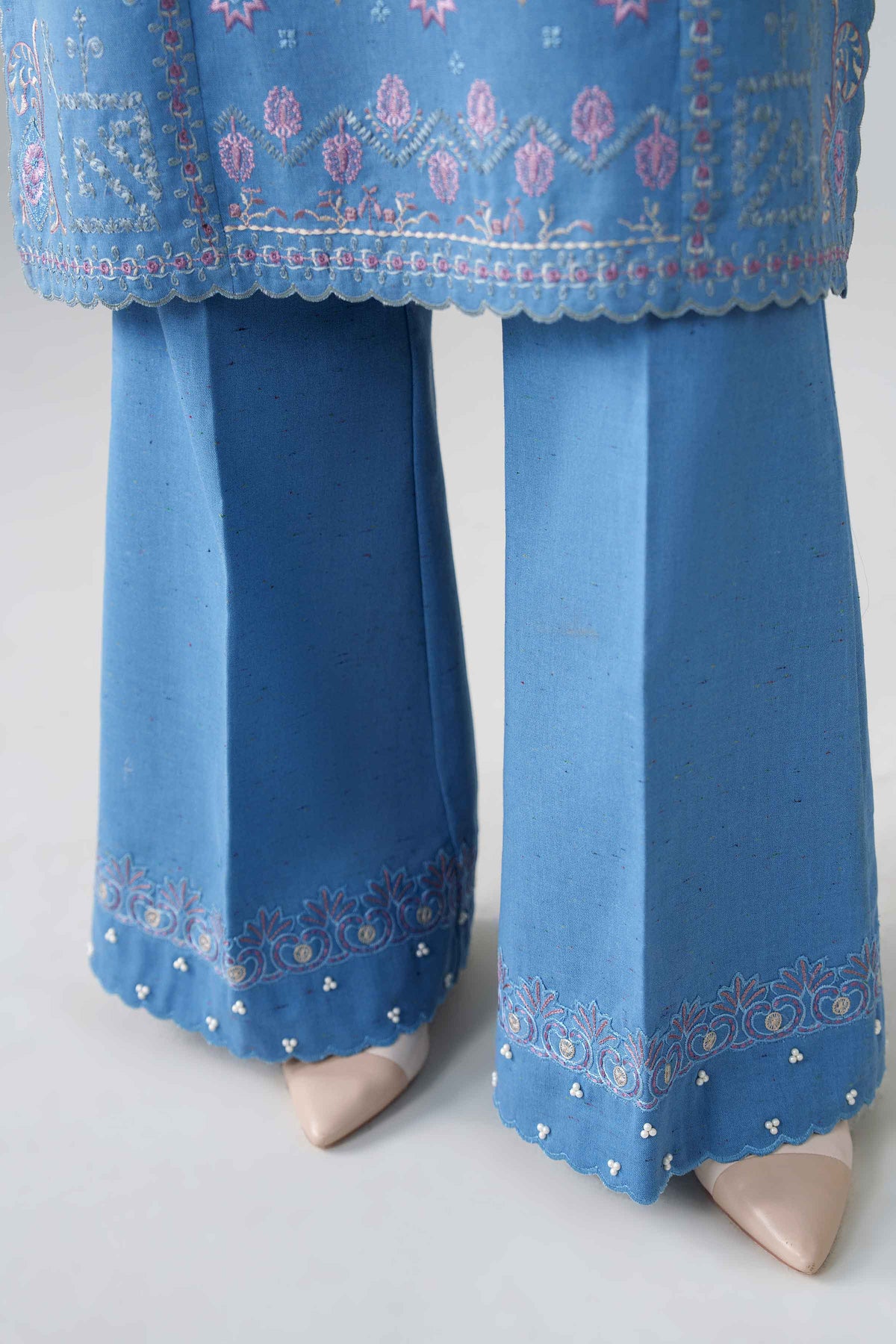 2 Piece - Embroidered Suit - U3P-NISHA26WV1-110