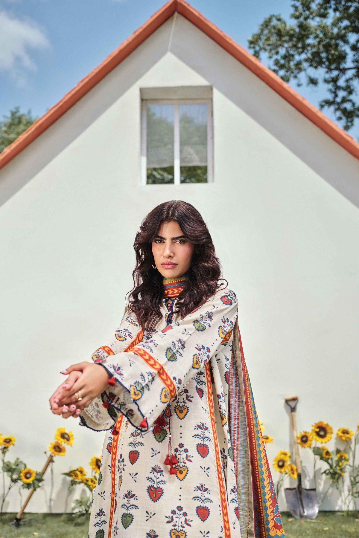 3 Piece - Printed Suit - U3P-NISHA26WV1-17