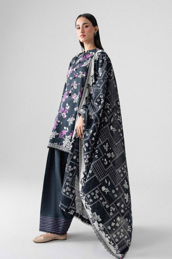 3 Piece - Printed Suit - U3P-NISHA26WV1-21