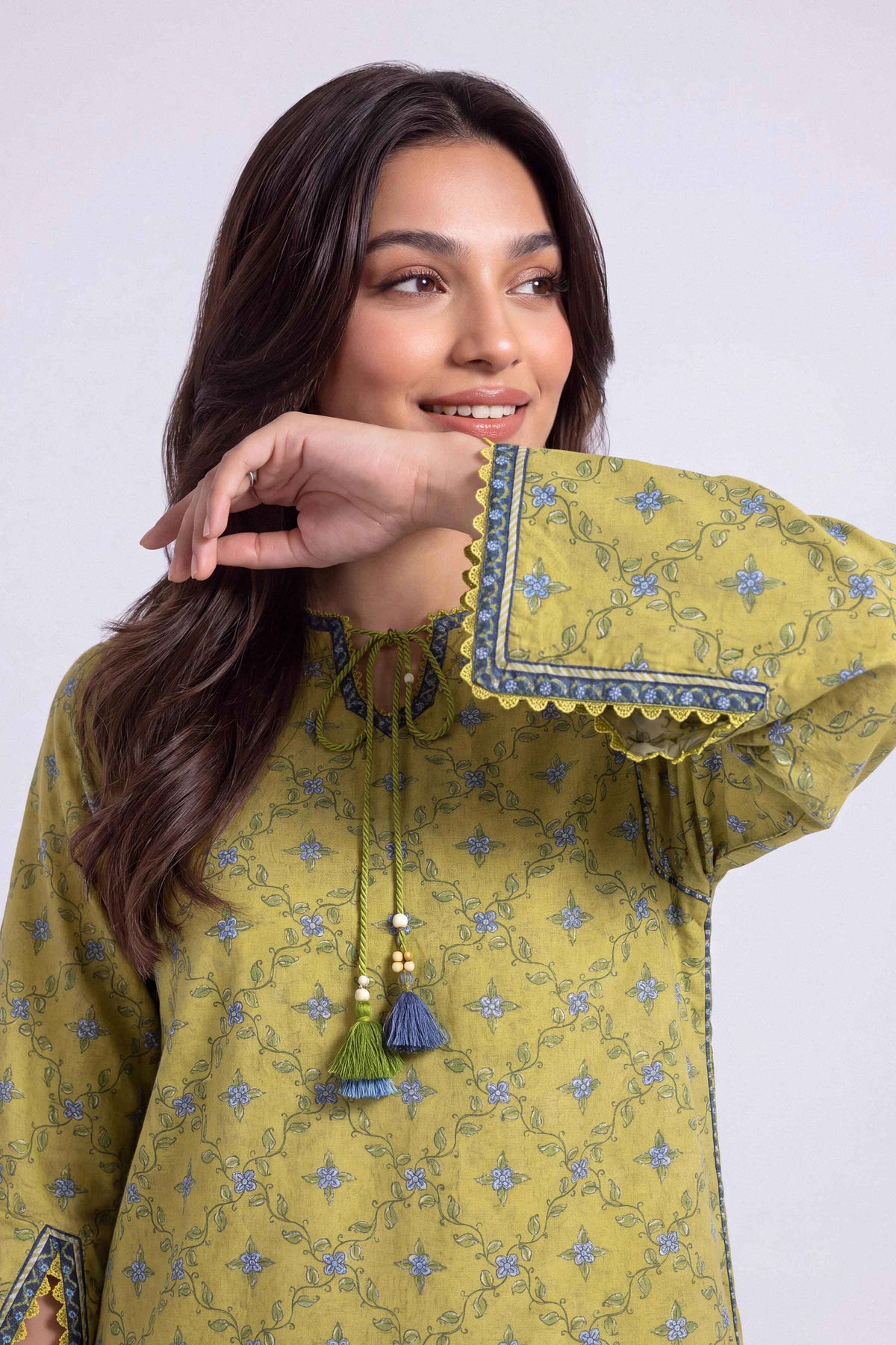3 Piece - Printed Suit - U3P-NISHA26WV1-72
