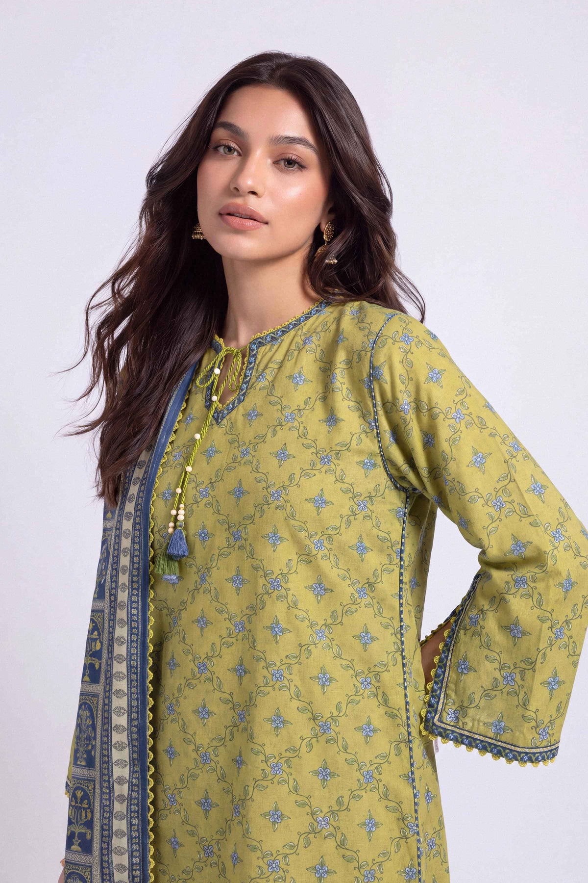 3 Piece - Printed Suit - U3P-NISHA26WV1-72