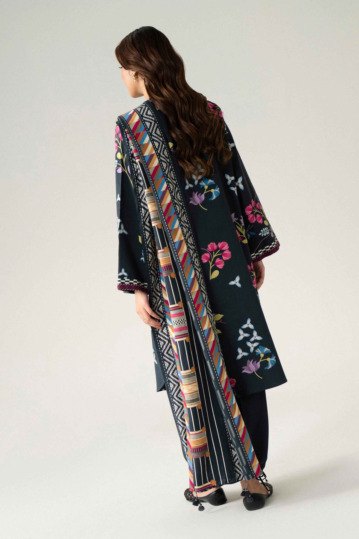 3 Piece - Printed Suit - U3P-NISHA26WV1-80