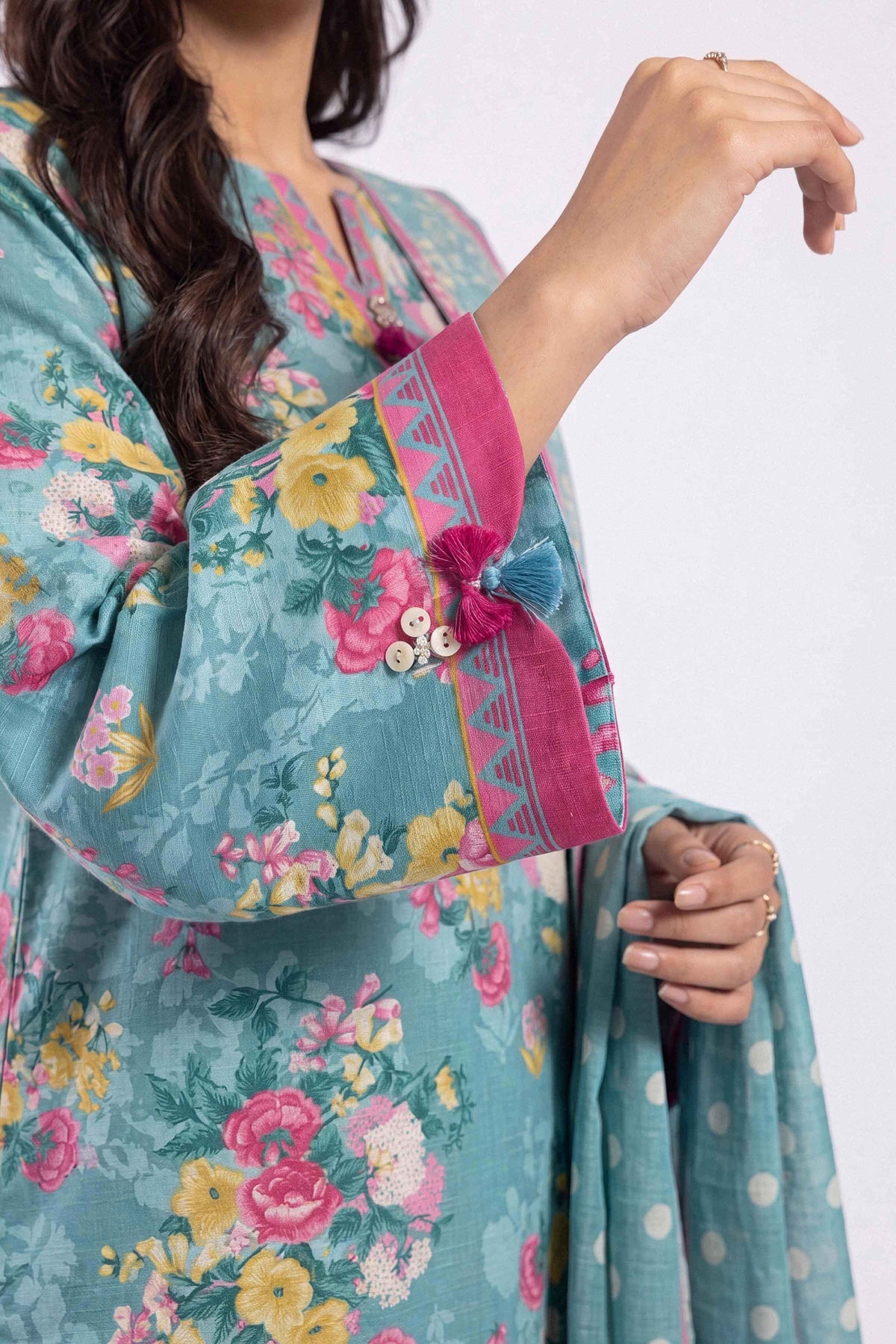 3 Piece - Printed Suit - U3P-NISHA26WV1-89