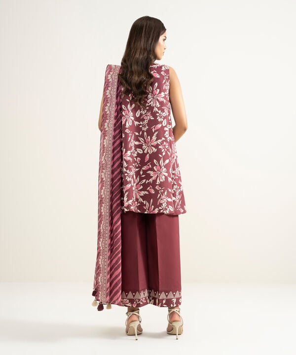 3 Piece - Printed Lawn Suit