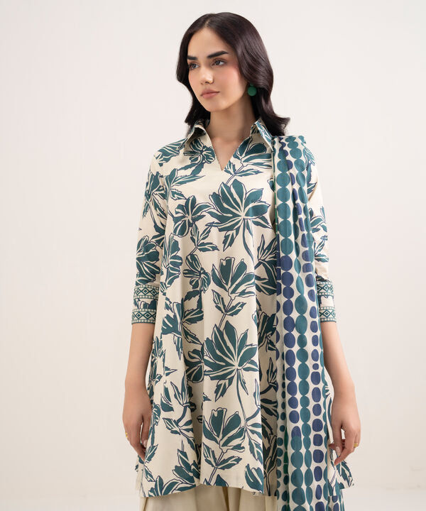 3 Piece - Printed Lawn Suit