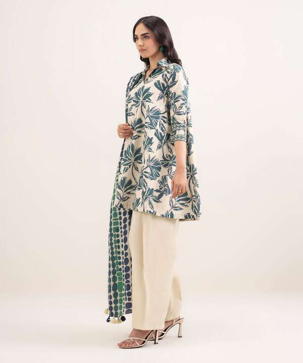 3 Piece - Printed Lawn Suit