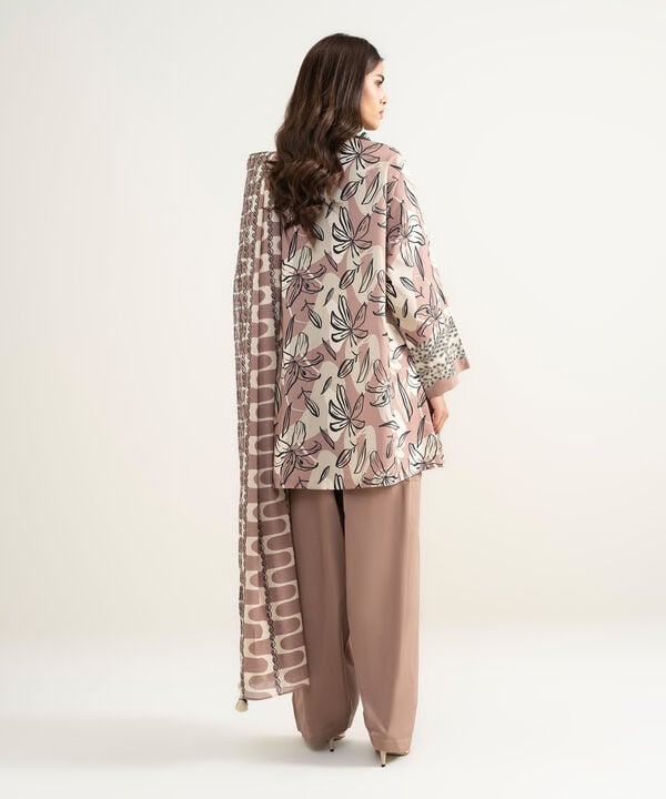 3 Piece - Printed Lawn Suit