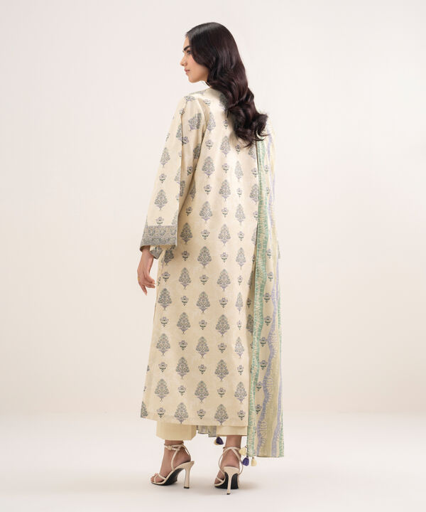 3 Piece - Printed Lawn Suit