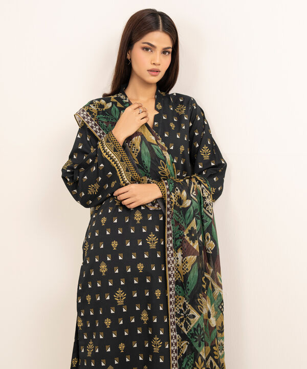 3 Piece - Printed Lawn Suit