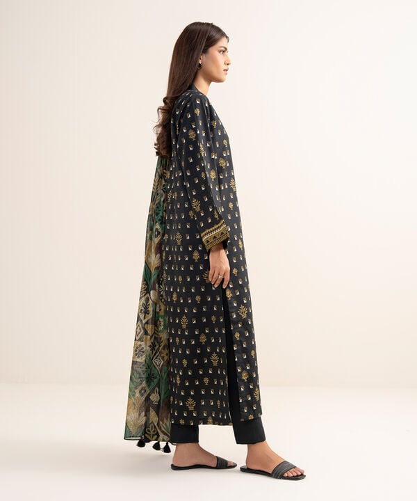 3 Piece - Printed Lawn Suit