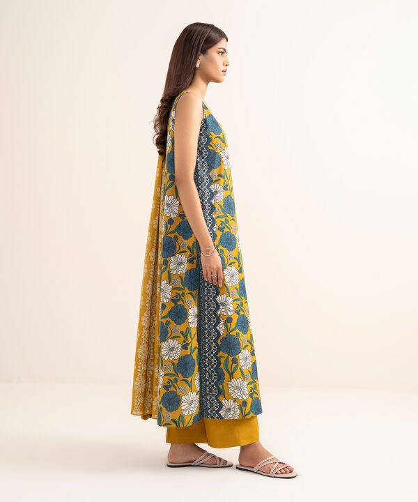 3 Piece - Printed Lawn Suit